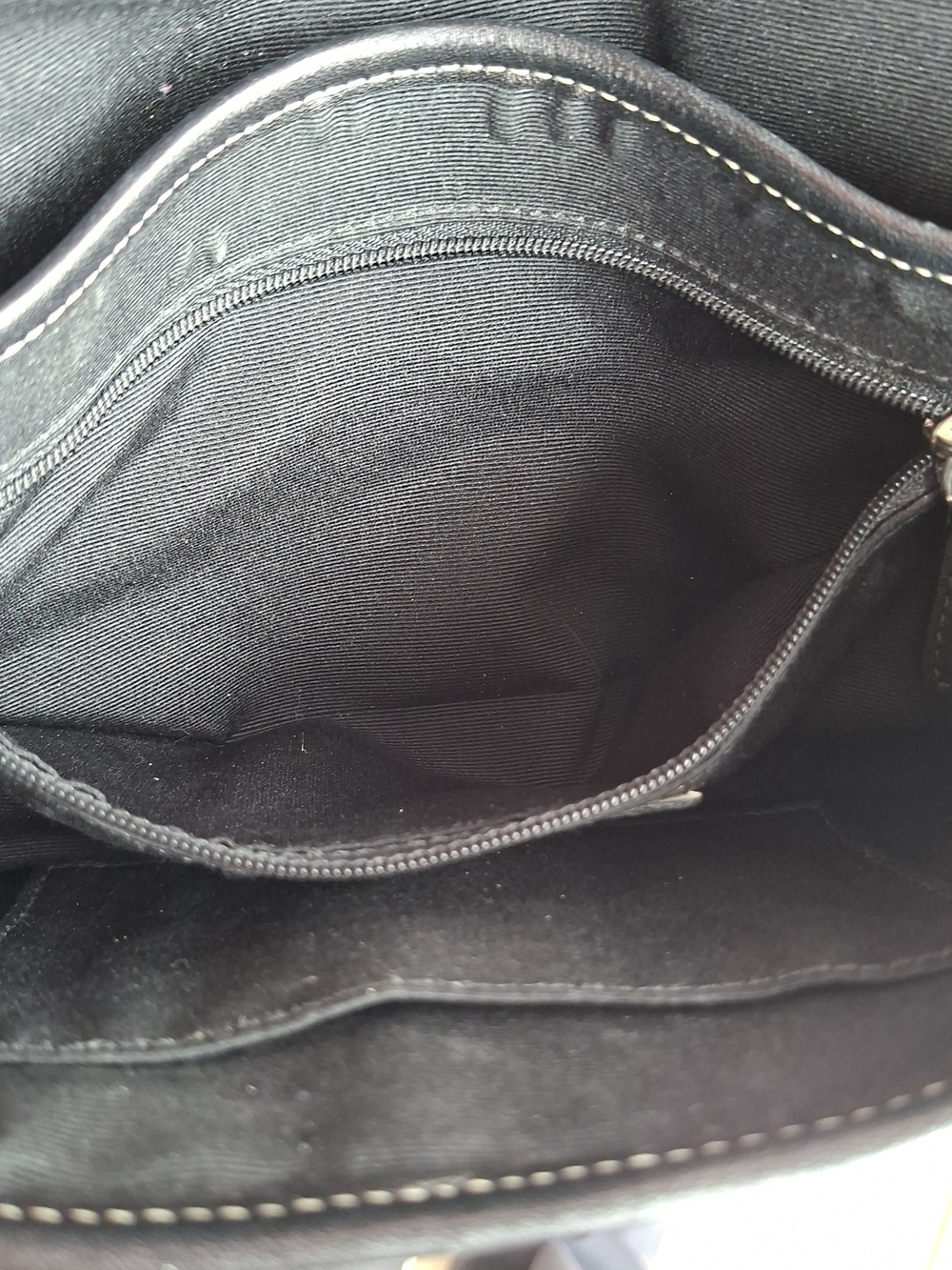 Coach Signature Soho Vintage black monogram shoulder bag in canvas and leather - Picture 11 of 15